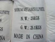 24 mois de durée de conservation de sodium de Metabisulfite d'additif de la minute 96,5% de poudre sèche blanche SMBS de pureté