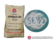 SEBS élastomère thermoplastique de styrène éthylène butylène styrène Nature White Powder