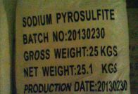 Métabisulfite préservatif de sodium, métabisulfite NA2SO5 antioxydant de sodium de SMBS