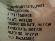 Sodium Metabisulfite de pyrosulfite de sodium de catégorie comestible d'agent de conservation de pureté de SMBS Na2S2O5 97%