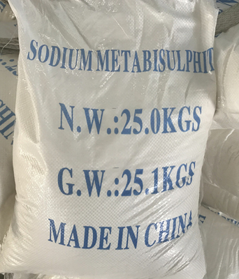 Poudre de métabisulfite de sodium 96% min Pureté anti-moisi et anti-oxydation