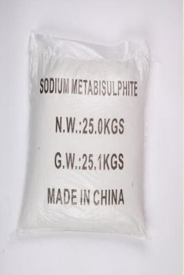 Vin préservatif de métabisulfite de sodium, sodium Metabisulfite dans la conservation de la catégorie comestible 97% 