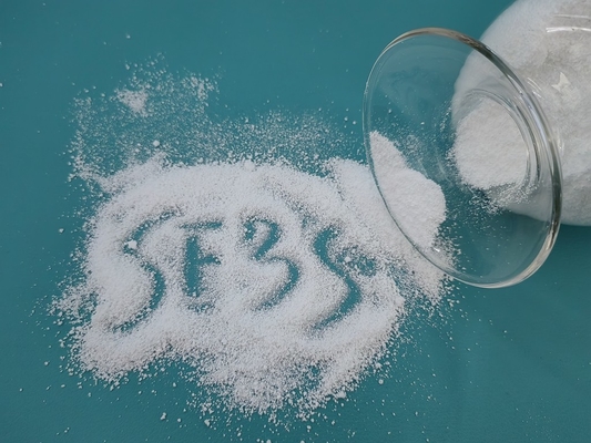 SEBS élastomère thermoplastique de styrène éthylène butylène styrène Nature White Powder